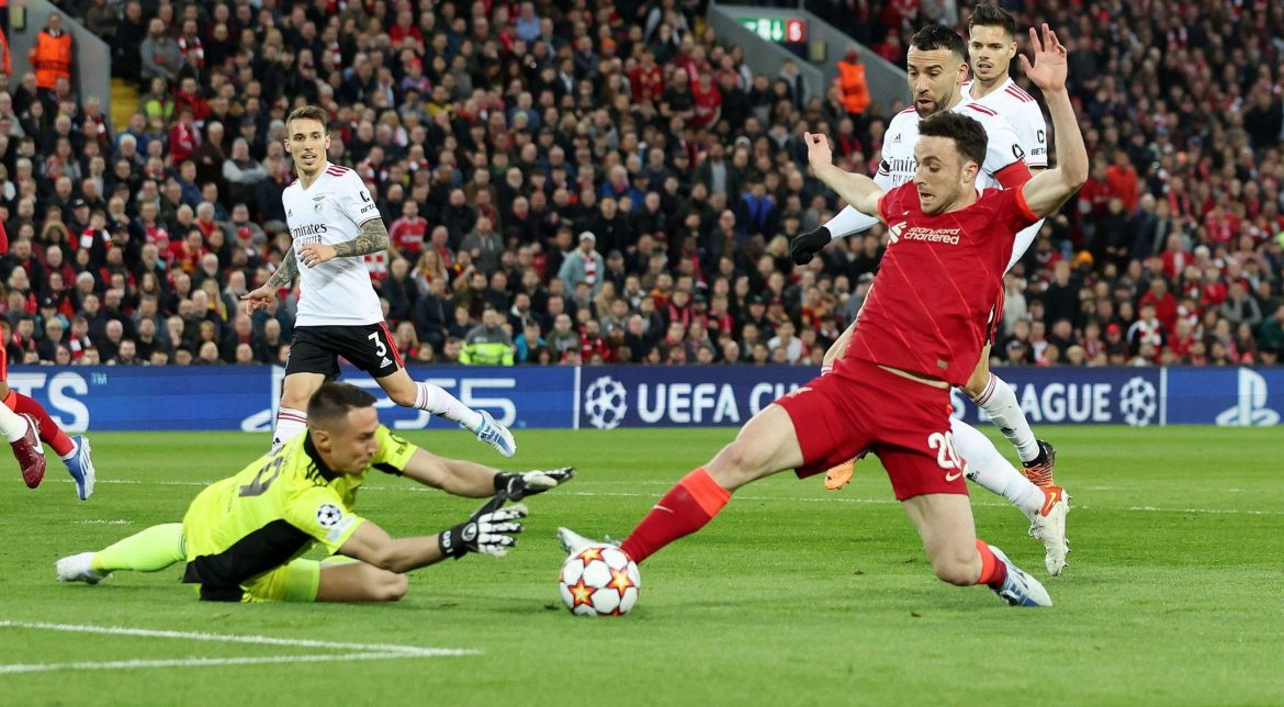 Liverpool sweating over Diogo Jota fitness