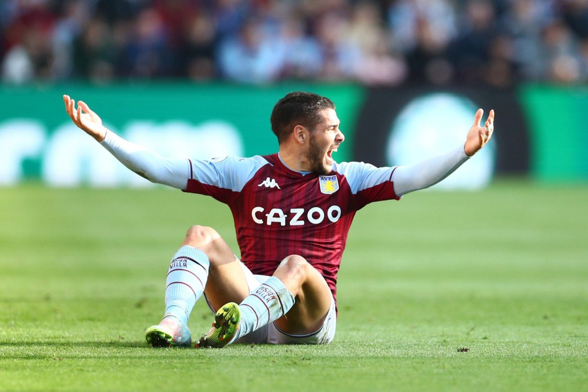 Emi Buendia struggled in Arsenal defeat